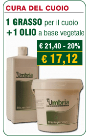 Offerta per la cura del cuoio: 1 grasso + 1 olio a base di estratti vegetali