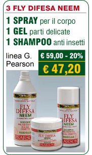Offerta Fly Difesa Neem anti insetti: 1 spray per il corpo + 1 gel parti delicate + 1 shampoo