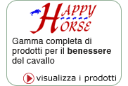 Happyhorse.it, gamma completa di prodotti per il benessere del cavallo