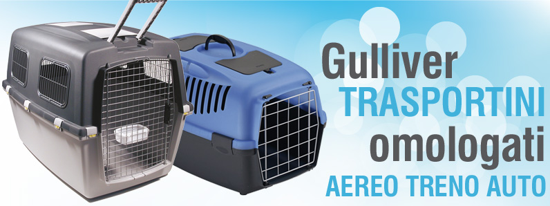 Gulliver TRASPORTINI omologati: aereo - treno - auto