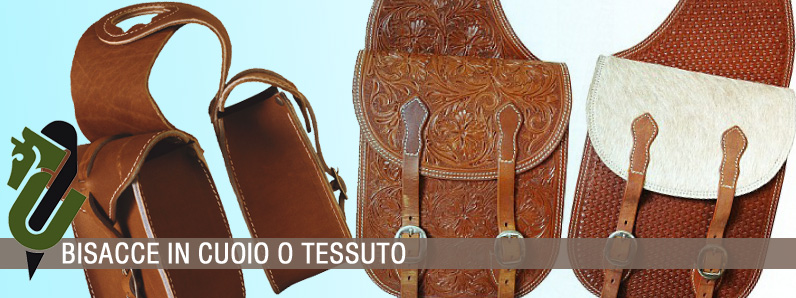 Bisacce Umbria in cuoio o tessuto